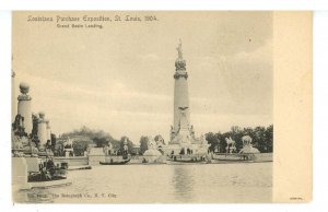 MO - St Louis. 1904 Louisiana Purchase Expo, Grand Basin Landing