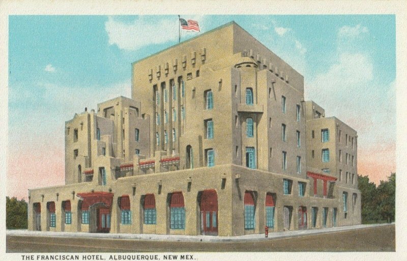 ALBUQUERQUE , New Mexico , 1910s ; Franciscan Hotel