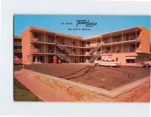 Postcard El Paso TraveLodge El Paso Texas USA