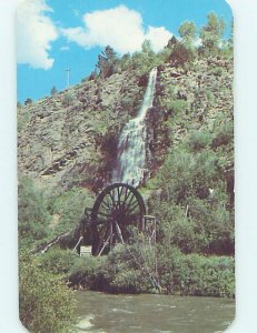 Chrome WATERFALL Idaho Springs - Near Black Hawk & Golden & Denver CO AG3917