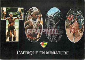 CPM Togo Pays de Tradition Danse Traditionnelle Danses des Vierges Masques de Ca