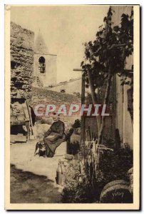 Old Postcard Landscapes and stones Provence Baux B R a corner of the old vill...