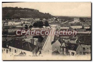 Old Postcard Montereau Vue Generale