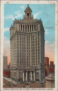 London Guarantee And Accident Company Building Chicago Illinois Postcard C157