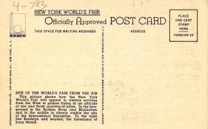 NY - New York World's Fair, 1939. Aerial View of Site