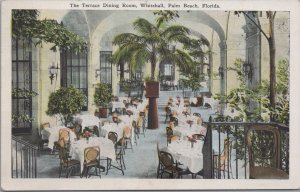 Postcard The Terrace Dining Room Whitehall Palm Beach FL