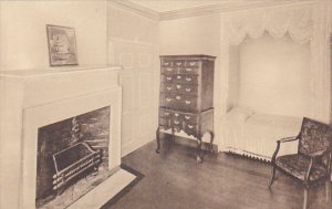 Virginia Charlottesville Bedroom At Monticello Albertype