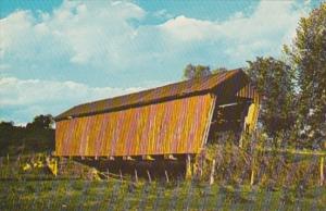 Ohio Noble County Parish Covered Bridge #34