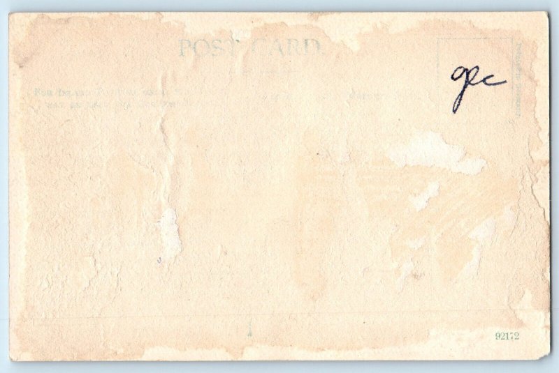 Hampshire England Postcard Message Under The Trusty Servant Winchester c1910