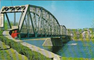 The Delaware River Bridge Upper Black Eddy & Milford Pennsylvania