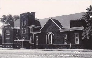 Illinois Bushnell Presbyterian Church Real Photo RPPC