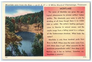 c1940 Montlake East Miles North River Chattanooga Tennessee TN Vintage Postcard