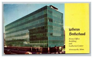 Vintage 1957 Postcard Lutheran Brotherhood Home Office Minneapolis Minnesota