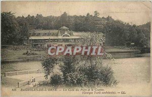 'Old Postcard Bagnoles de l''Orne a corner of Park and Casino'