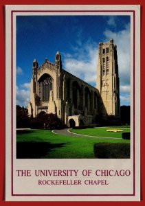 Illinois. Chicago - University Of Chicago - Rockefeller Chapel - [IL-397X]