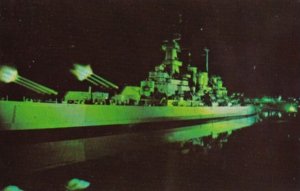 Sount & Light Spectacle U S S North Carolina Battleship Memorial Wilmington N...