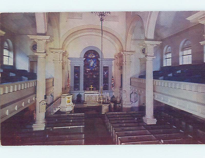 Unused Pre-1980 CHURCH SCENE Philadelphia Pennsylvania PA G3091