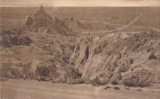 Vampire Peak Cedar Pass Badlands National Monument Well South Dakota