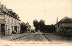 CPA CUISE-la-MOTTE La Grande-Route COMPIEGNE-Soissons (377588) 