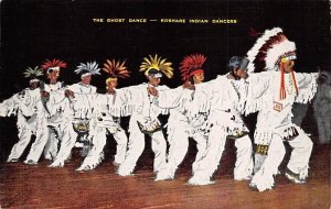 The ghost dance Koshare Indian dancers Indian Unused 