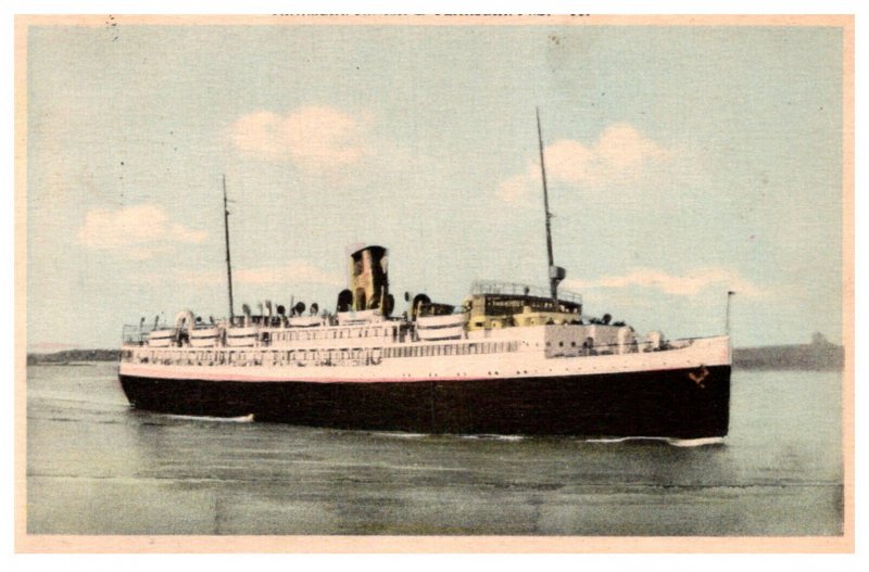 Steamer  Yarmouth , Boston & Yarmouth N.S.