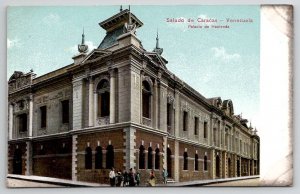 Saludo De Caracas Venezuela Palacio de Hacienda Postcard B46