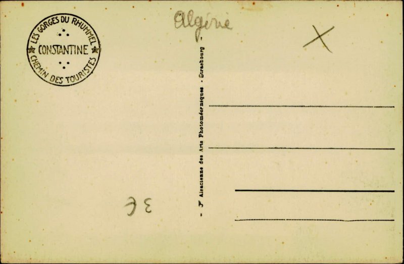 B577 Algeria Constantine Pont El-Kantara