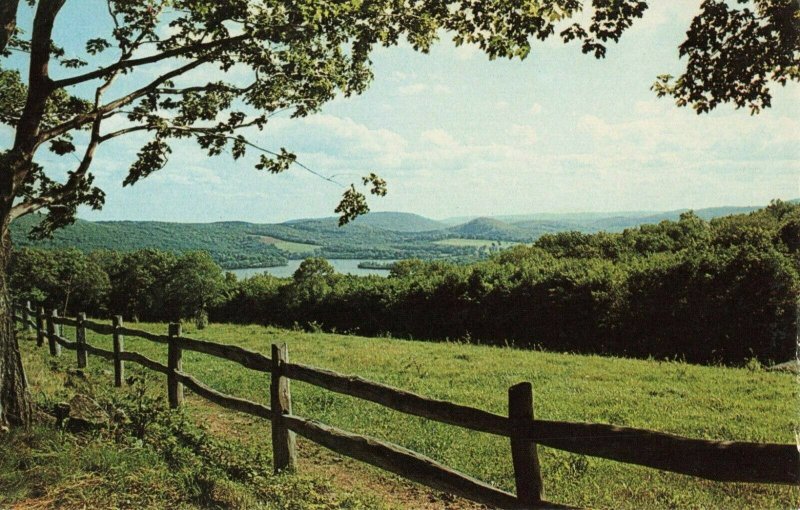 Postcard Lost Arce Farm New Preston Connecticut 