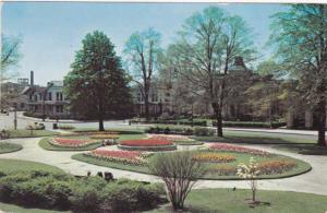 Plymouth Park Tulip Beds - Rochester, New York - pm 1952