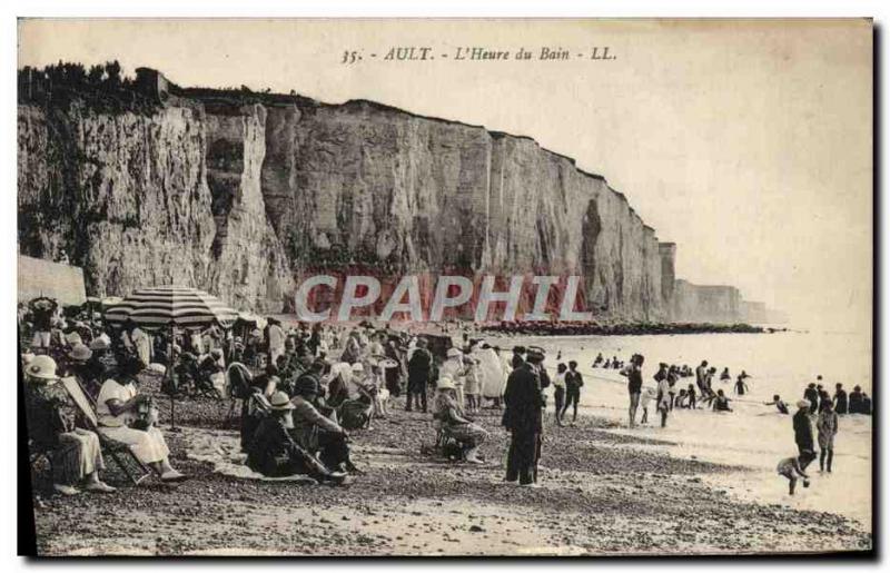 Old Postcard The Ault & # 39heure bath