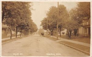 E88/ Minerva Ohio RPPC Postcard c1912 Valley Street Homes Wagon 11