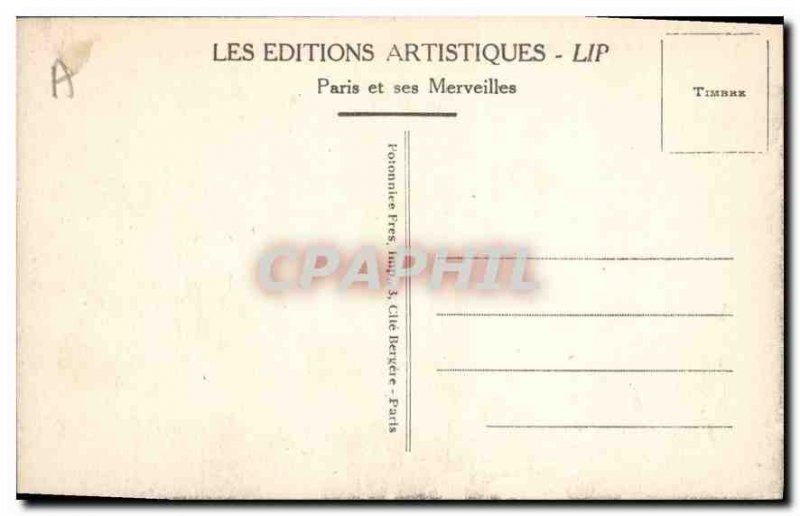 Postcard Old Paris La Madeleine