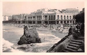 BR6060 La Plage devant le Casino Biarritz   france