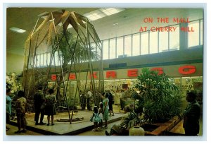 c1950s Colorful Birds in Aviary, Mall At Cherry Hill New Jersey NJ Postcard