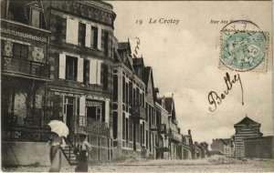 CPA LE CROTOY Rue des Fontaines (19204)