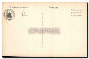 Old Postcard Mont Saint Michel The Watchtower