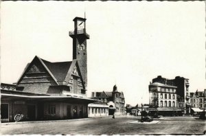 CPA DINAN La Gare et l'Hotel de l'Europe (1165385)