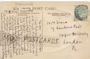 Genealogy Postcard - Frane? - Landseer Rd - Upper Holloway - London - Ref 8765A