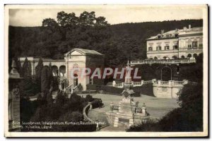 Postcard Old Bilin Sauerbrunn Inhalatorium Kurhaus Reussdenkmal Bilina Kyselk...