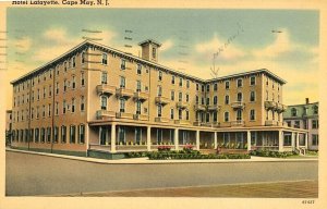 Postcard Early View of Hotel Lafayette in Cape May, NJ.       Y9