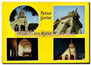 Modern Postcard Perros-Guirec church