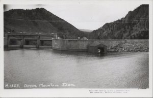 RPPC Postcard Green Mountain Dam Colorado CO