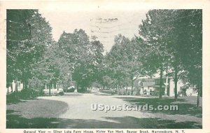 Silver Lake Farm House - Narrowsburg, New York NY Postcard