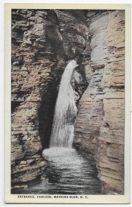 Watkins Glen New York Entrance Cascade