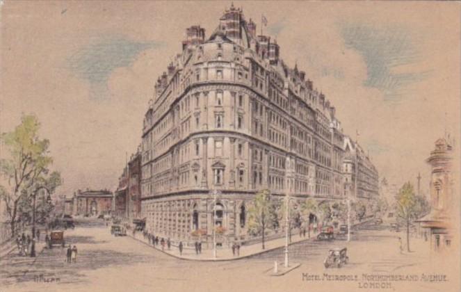 Hotel Metropole Northumberland Avenue London England