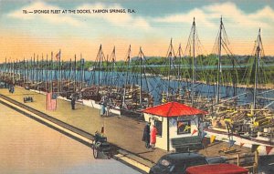 Sponge Fleet at the Docks  Tarpon Springs FL