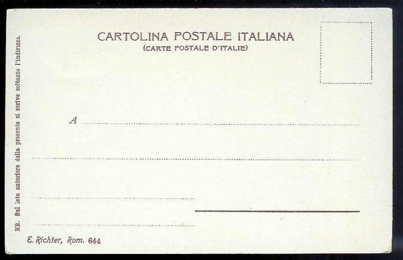 St Paul's Cloister Rome Italy c1910 unused