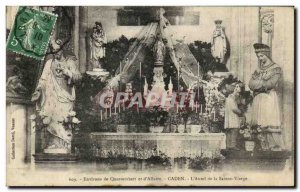 Old Postcard surroundings Questembert and Caden Allaire The Altar of the Holy...