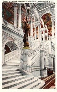 Washington D C Library Of Congress Grand Staircase