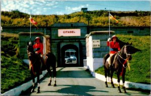 Canada Halifax Entrance To Citadel Showing Junior Lancers In Foreground 1964